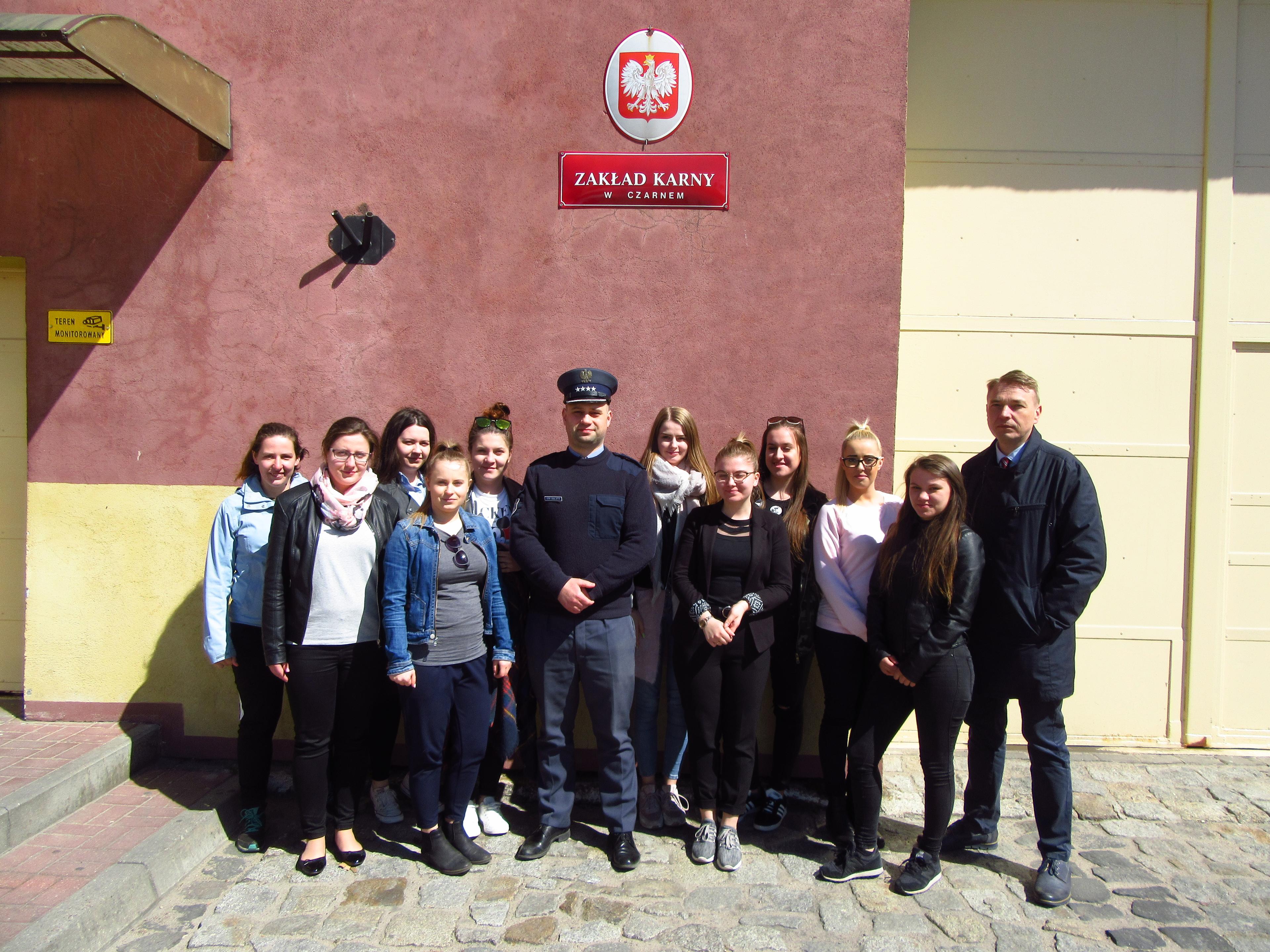 Wizyta studentów w Zakładzie Karnym w Czarnem
