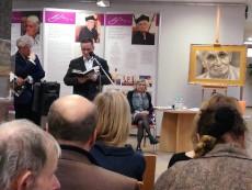 Prof. dr hab. Lech Witkowski otworzył wystawę poświęconą Barbarze Skardze